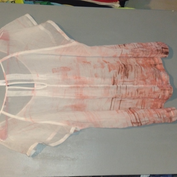 BANANA Republic silk top boat neck size large - Picture 8 of 10